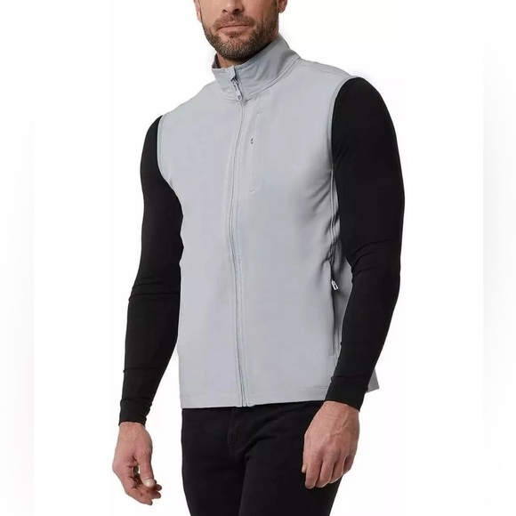 32 Degrees Heat Men's Tech Vest, Gray, Size S - Picture 1 of 8